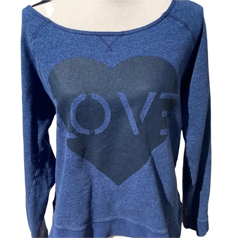 Life is good blue‎ sweatshirt size Large